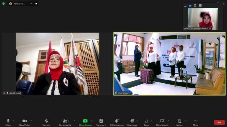 Pelantikan Pengurus ASIAFI Provinsi dan Kab. Kota Sabtu dan Minggu 9 dan 10 Maret 2024