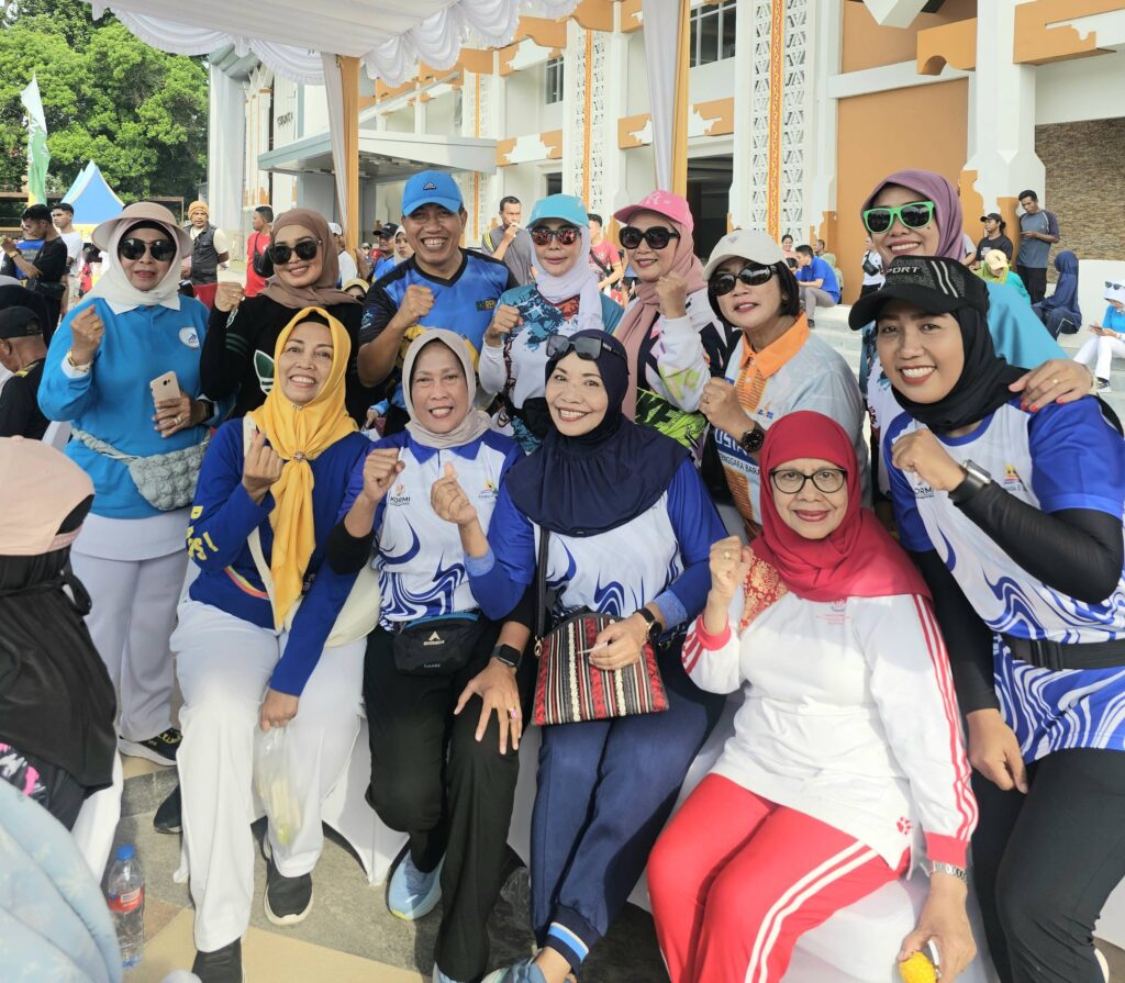 KORMI NTB mengikuti acara FUN RUN dalam rangka hari keselamatan Kerja tahun 2025