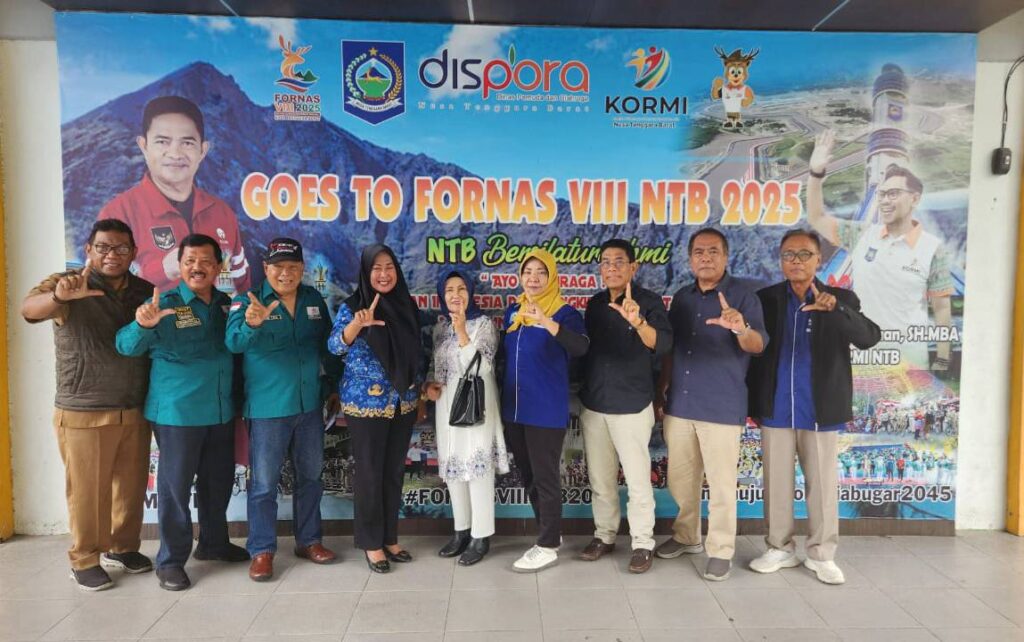 Kunjungan KORMI Provinsi Sumatera Barat ke Sekretariat KORMI Prov. NTB